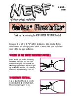 Hasbro Nerf Vortex Firestrike 54060 Instruction Manual preview