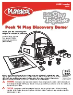 Hasbro Peek 'N Play Discovery Dome 08977 Instruction Manual preview