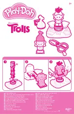 Hasbro Play-Doh DreamWorks Trolls Assembly Instructions предпросмотр