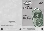 Preview for 1 page of Hasbro PLAYSKOOL SESAME STREET Cookie Monster’s MP3 Player Quick Start Manual