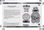 Предварительный просмотр 1 страницы Hasbro PLAYSKOOL SESAME STREET PEEKABOO COOKIE MONSTER Manual