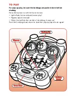 Preview for 2 page of Hasbro Poppin' Bedbugs Pinball 06102 Instruction Manual