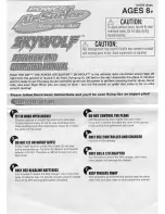 Preview for 5 page of Hasbro Power Air Surfer Skywolf User Manual