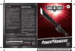 Hasbro Power Rangers Dino Fury Quick Start Manual предпросмотр