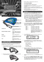 Preview for 1 page of Hasbro Quiz Wiz Keychain Game 65-156 Instruction Manual