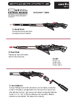 Hasbro Spiderman 3 New Goblin Sword 69172 Instruction Manual preview