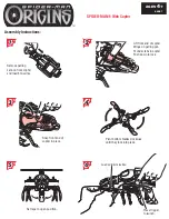 Preview for 1 page of Hasbro Spiderman Web Copter 6631110000 Assembly Instructions