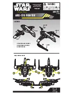 Hasbro Star Wars Clone Wars Arc-170 Fighter 87953 Instruction Manual предпросмотр