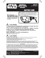 Hasbro Star Wars Galactic Heroes Cantina Band 87377 Instruction Manual preview