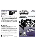 Предварительный просмотр 1 страницы Hasbro Star Wars Galactic Heroes X Wing Fighter 85239/85255 Instruction Manual