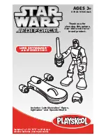 Hasbro Star Wars Jedi Force 07935/07145 Instruction Manual preview