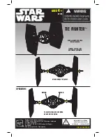 Предварительный просмотр 1 страницы Hasbro Star Wars Tie Fighter 87795 Instruction Manual