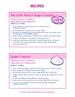 Preview for 3 page of Hasbro Sugar Cookies Bake Set My Little Pony Instruction Manual