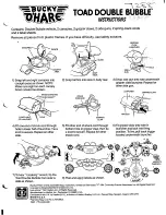 Hasbro Toad Double Bubble Instructions preview