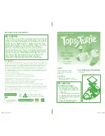 Предварительный просмотр 1 страницы Hasbro Topsy Turtle Assembly Manual