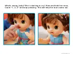 Предварительный просмотр 11 страницы Hasbro Toybox Tools Baby Alive Sweet Tears Baby Manual