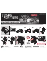 Предварительный просмотр 1 страницы Hasbro Transformers 80402 Asst. Manual