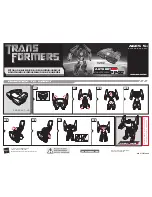 Предварительный просмотр 1 страницы Hasbro Transformers Autobot 81056 Asst. Instruction Manual