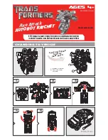 Предварительный просмотр 1 страницы Hasbro Transformers Axe Attack 82435 Installation Manual