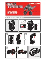 Hasbro Transformers Ironhide 83756 Installation Manual предпросмотр