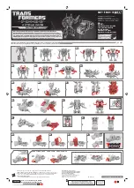 Hasbro Transformers Prime Optimus Prime Autobot Quick Start Manual preview