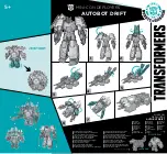 Hasbro Transformers Robots in Disguise Mini-Con Deployers Autobot Drift Quick Start Quide preview