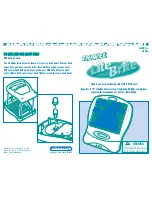 Preview for 1 page of Hasbro Travel Lite Brite 07001 Instruction Manual