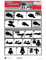 Hasbro Tread Bolt 83854 Instructions предпросмотр