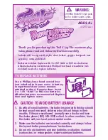 Hasbro Trollz Move'n Groove Skootz 51253 Instruction Manual предпросмотр