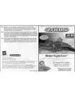 Hasbro Zoids BARIGATOR Instructions Manual preview