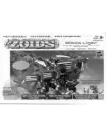 Preview for 1 page of Hasbro Zoids BLADE LIGER Instructions Manual