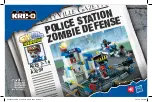 Hasbro Zynga Kre-O CityVille Invasion Police Station Zombie Defense Manual preview