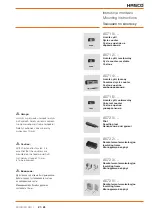 Preview for 1 page of Hasco A 5710 Series Mounting Instructions