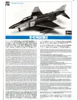 Preview for 1 page of HASEGAWA RF-4C PHANTOM II Assembly Manual