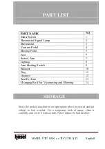 Preview for 8 page of HASEL HSL-BBP-03K Operating Manual