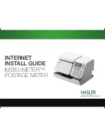 Hasler IM280 iMeter Internet Install Manual preview