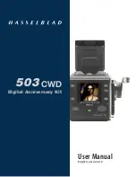 Hasselblad 503CWD User Manual предпросмотр