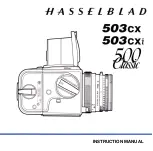 Предварительный просмотр 1 страницы Hasselblad 503CX Manual