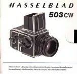 Предварительный просмотр 2 страницы Hasselblad 504CW Instruction Manual