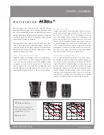 Preview for 2 page of Hasselblad H3D II39 Technical Specifications