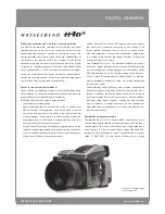 Preview for 4 page of Hasselblad H4D-60 Datasheet