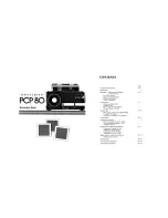 Hasselblad PCP80 Instruction Book preview