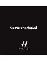 Предварительный просмотр 1 страницы Hasselblad Stellar II Operation Manual