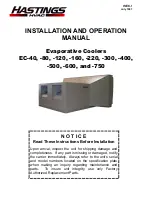 Hastings EC-40 Installation And Operation Manual предпросмотр