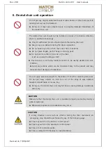 Предварительный просмотр 13 страницы hatch comfort TAURAUS C1 User'S Operating Manual