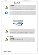 Предварительный просмотр 23 страницы hatch comfort TAURAUS C1 User'S Operating Manual