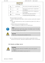 Предварительный просмотр 27 страницы hatch comfort TAURAUS C1 User'S Operating Manual