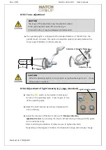 Предварительный просмотр 39 страницы hatch comfort TAURAUS C1 User'S Operating Manual