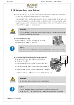 Предварительный просмотр 45 страницы hatch comfort TAURAUS C1 User'S Operating Manual