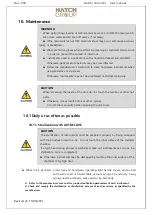 Предварительный просмотр 50 страницы hatch comfort TAURAUS C1 User'S Operating Manual